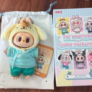 Pop Mart Labubu THE MONSTERS Hello Kitty and Friends Pompompurin